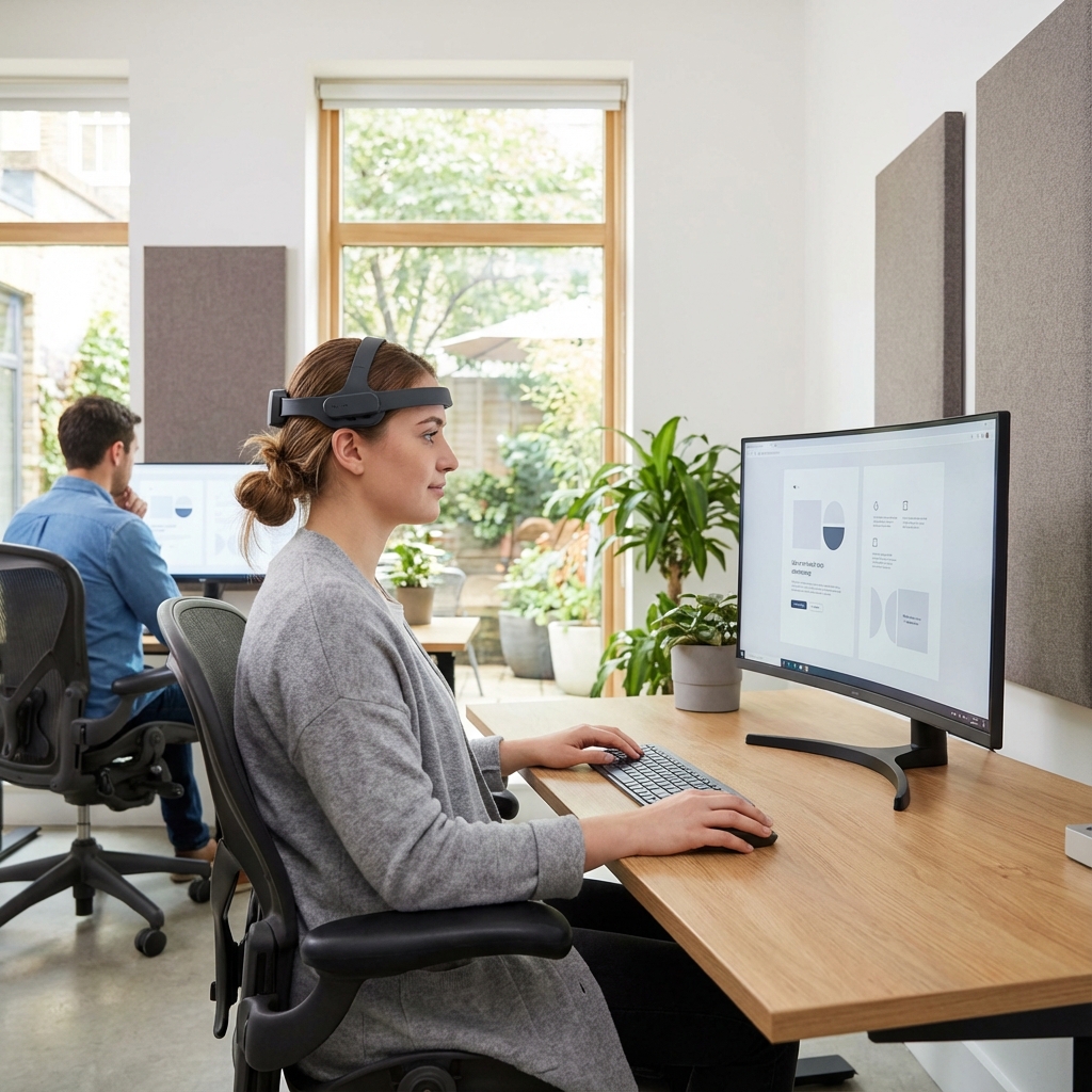 认知心理学研究 - 便携式EEG系统用于注意力与人机交互研究